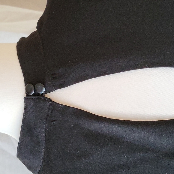 Free People Cocktail Dress Size S Black Lined Sheer fabric - not seen through 🙂 - Picture 8 of 8